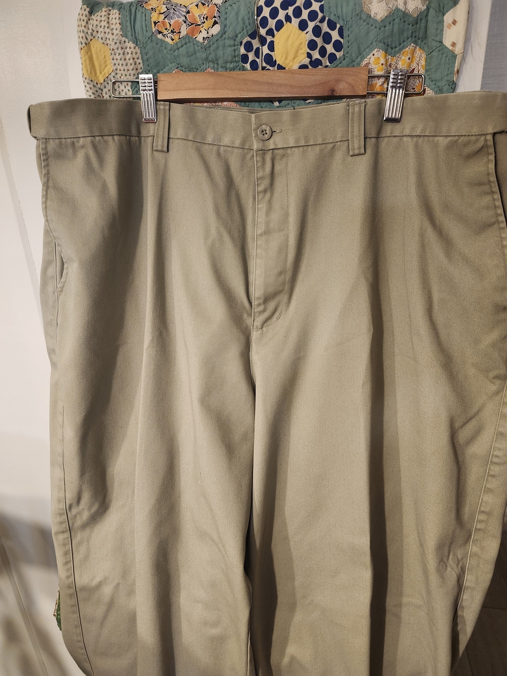 Men's Classic Khaki Pants - Neutral Beige